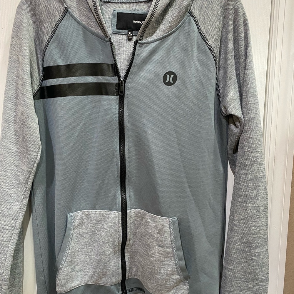 Hurley Gray and Black Hoodie,Nike dry fit